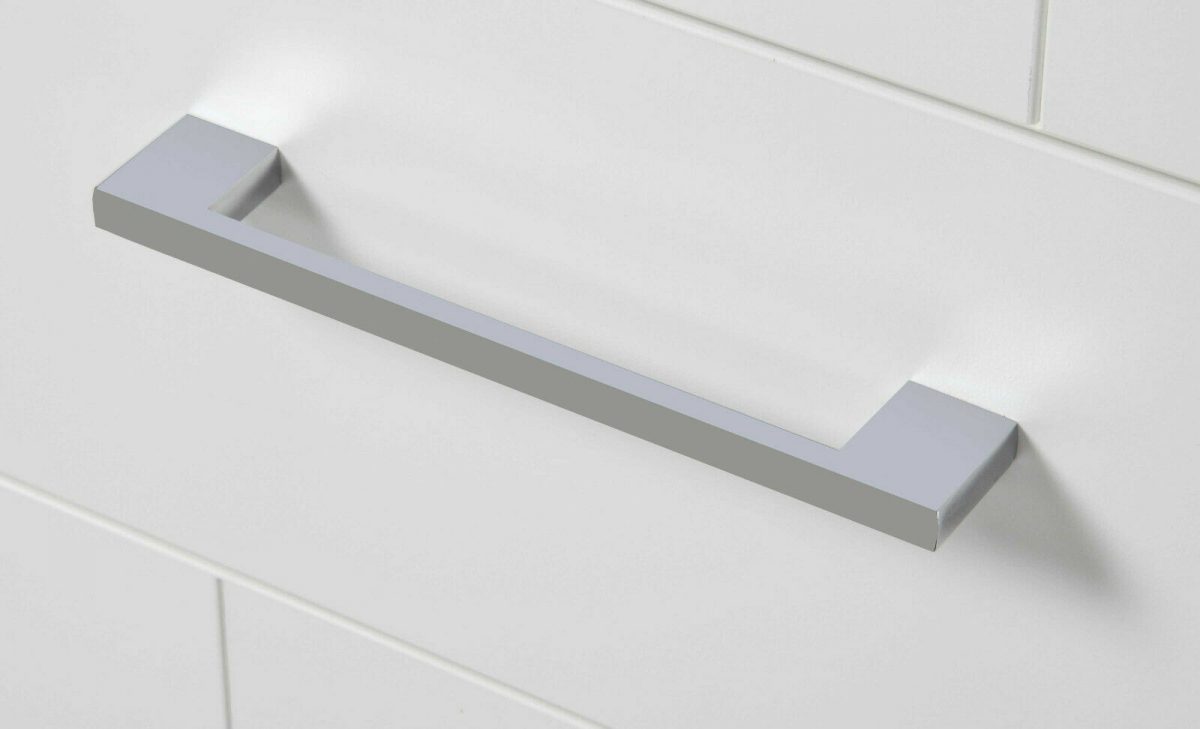 Hochschrank,Badmöbel Farbe: Eiche / Weiß Nachbildung Breite 30 cm