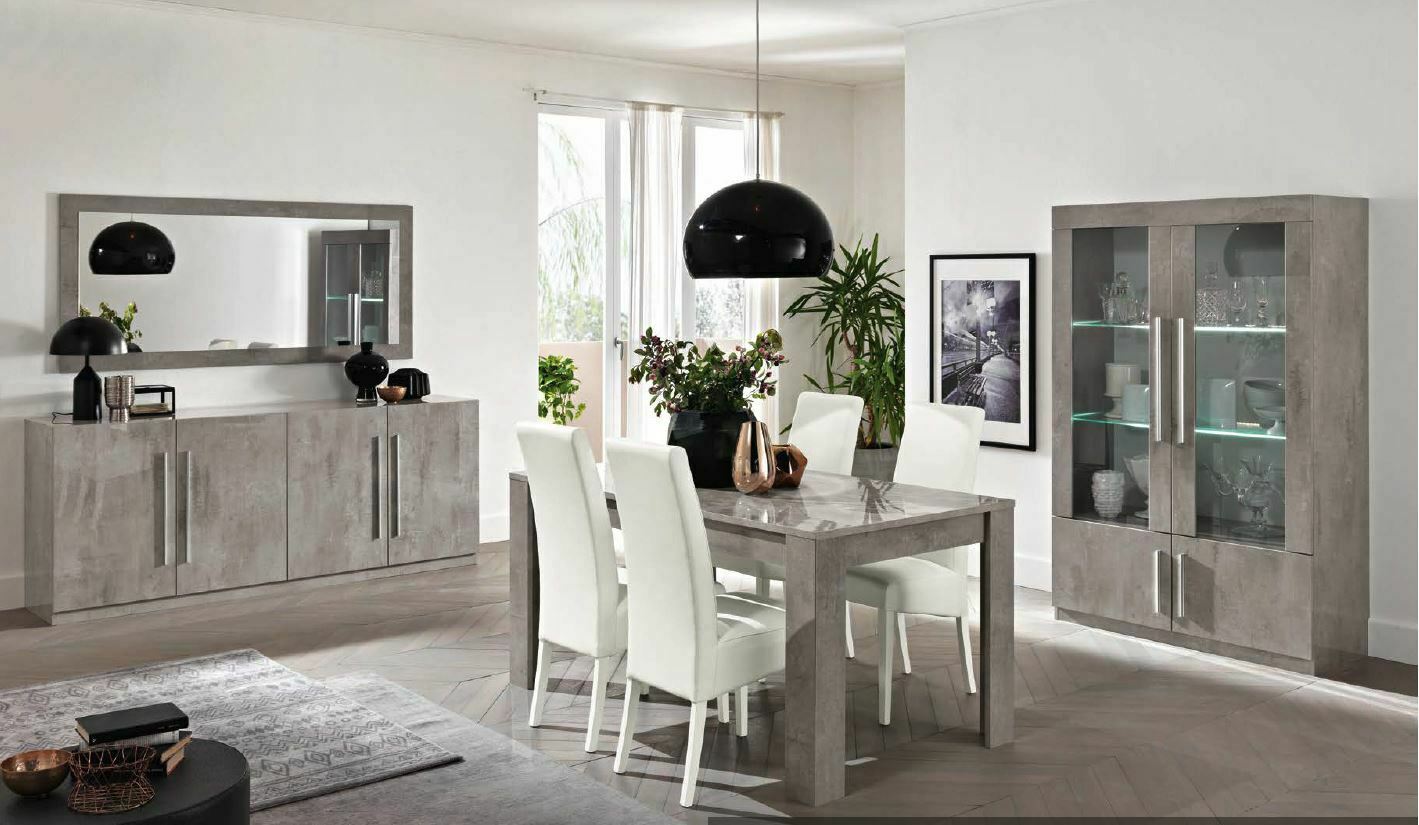 10 Teiliges Wohnzimmermöbel, Esszimmermöbel,Italienische Möbel Marmo